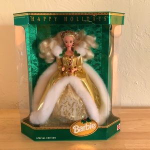 Happy Holidays 1994 Barbie Doll. New in Box.
